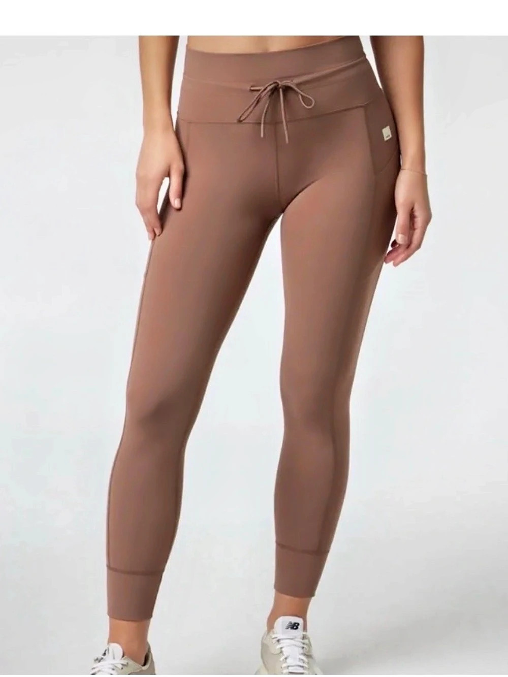 Vuori Daily Legging Brown Drawstring Leggings